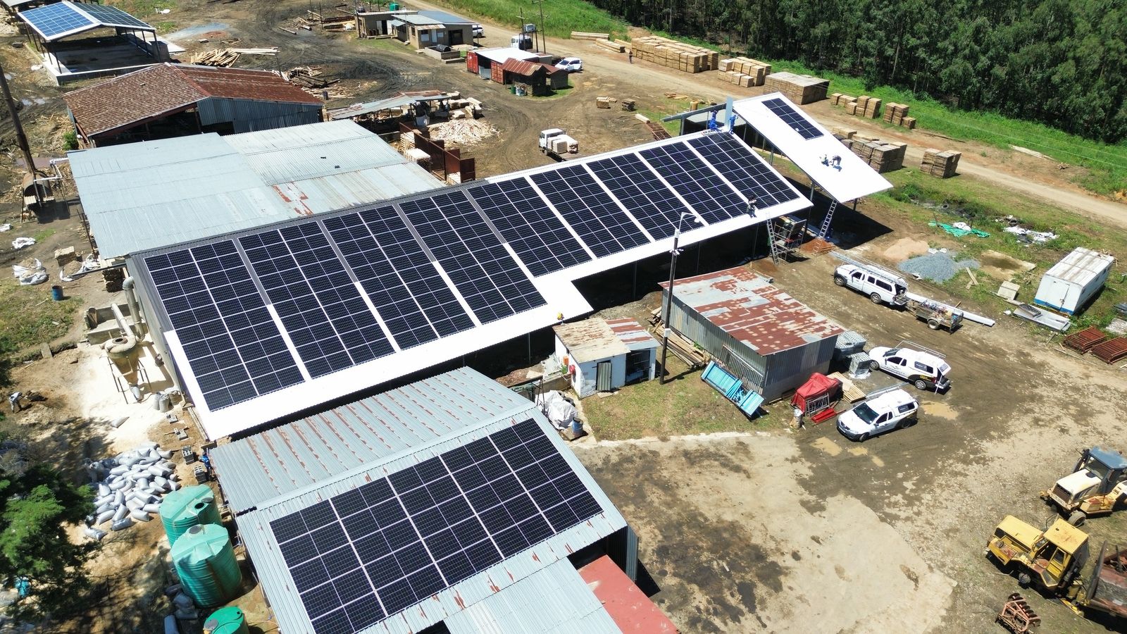 Tweedie Pallets Solar Installation