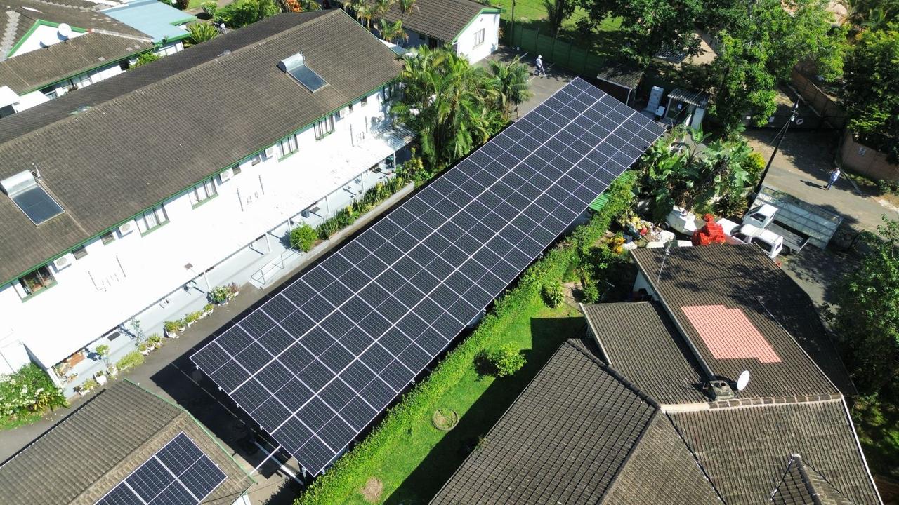 Compendium Roof Top Grid Tied Solar System